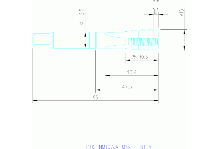 T100-NM107JA-M16 N1PR