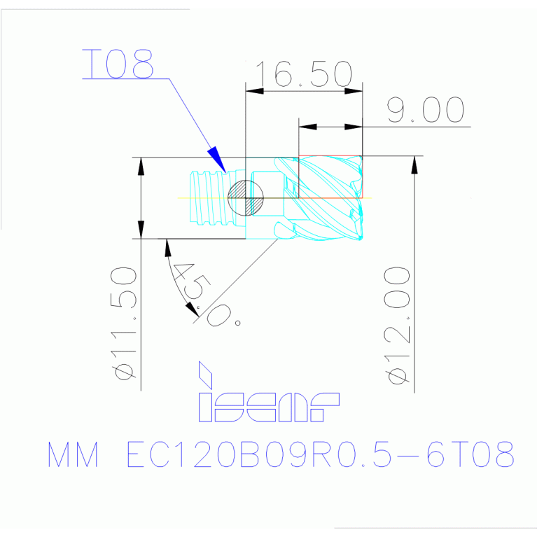 MM EC120B09R0.5-6T08 IC908