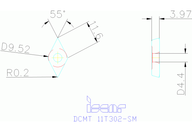 DCMT 11T302-SM IC8250