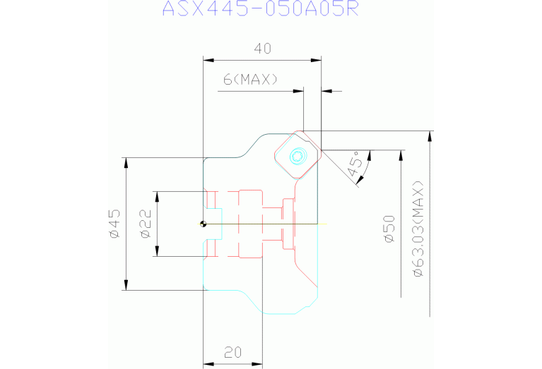 ASX445-050A05R