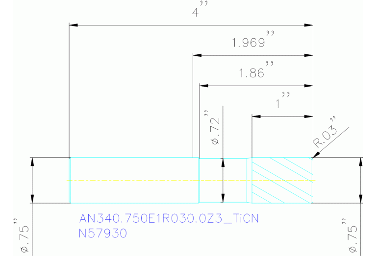 AN340.750E1R030.0Z3 TICN