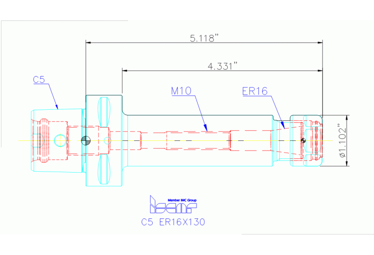 C5 ER16X130