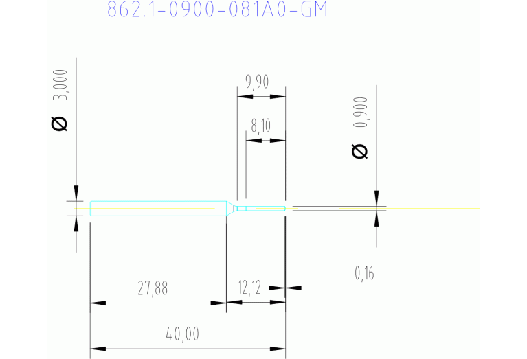 862.1-0900-081A0-GM X2BL