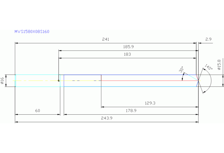 MVS1580X08S160 DP1020