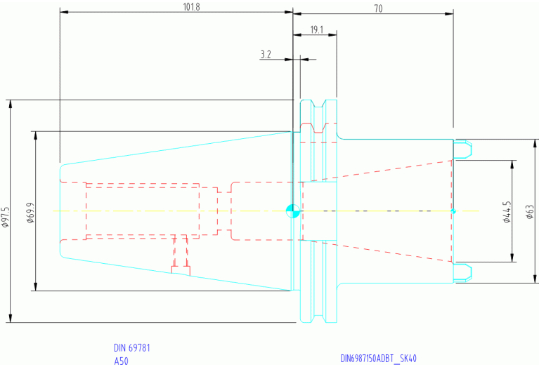 DIN6987150ADBT/SK40