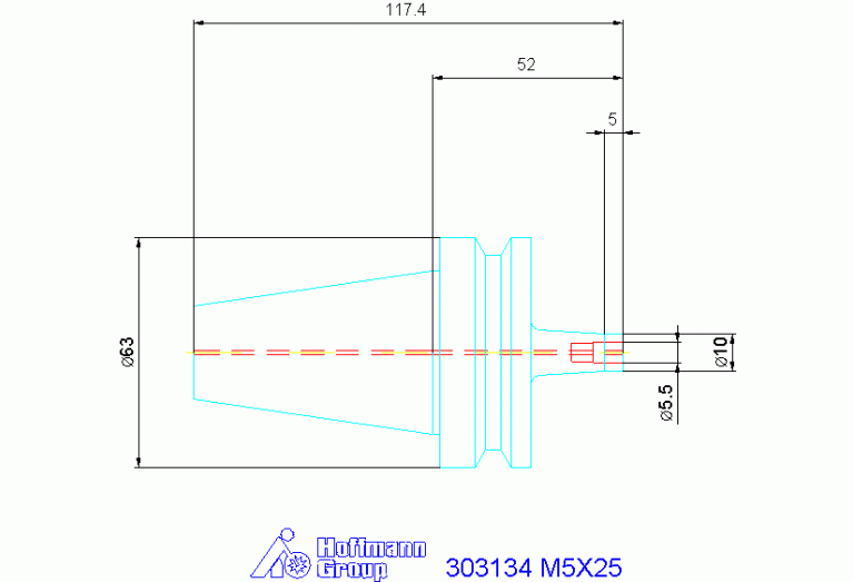 303134 M5X25