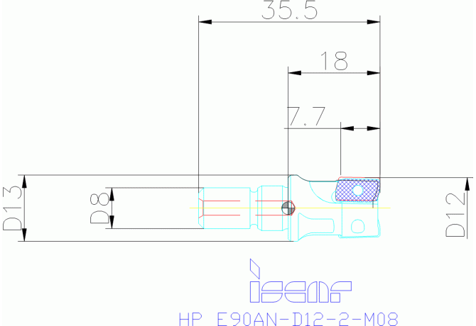 HP E90AN-D12-2-M08