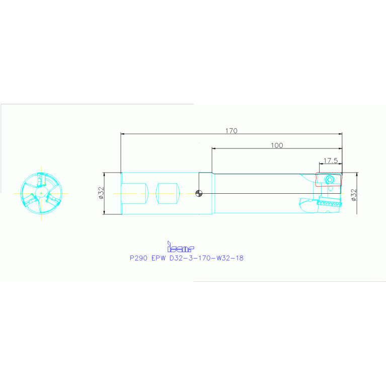 P290 EPW D32-3-170-W32-18