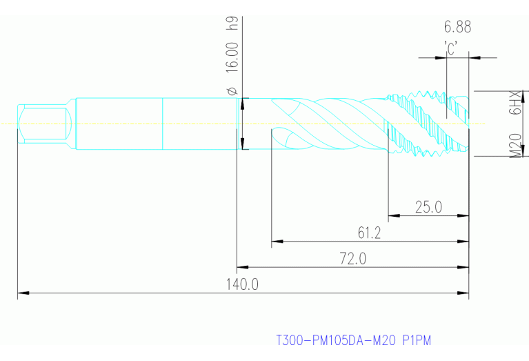 T300-PM105DA-M20 P1PM