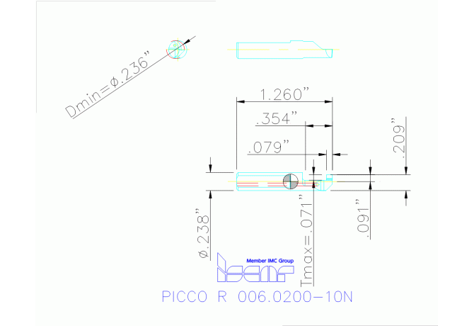PICCO R 006.0200-10N IC908