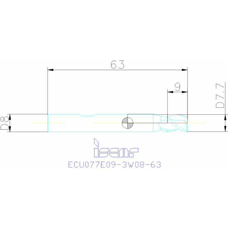 ECU077E09-3W08-63 IC900