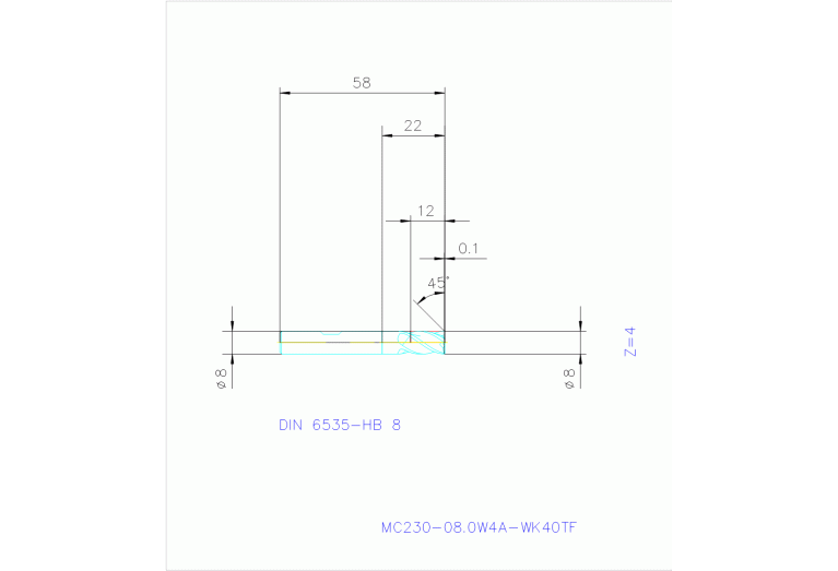 MC230-08.0W4A-WK40TF
