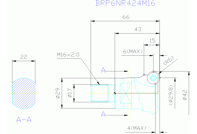 BRP6NR424M16