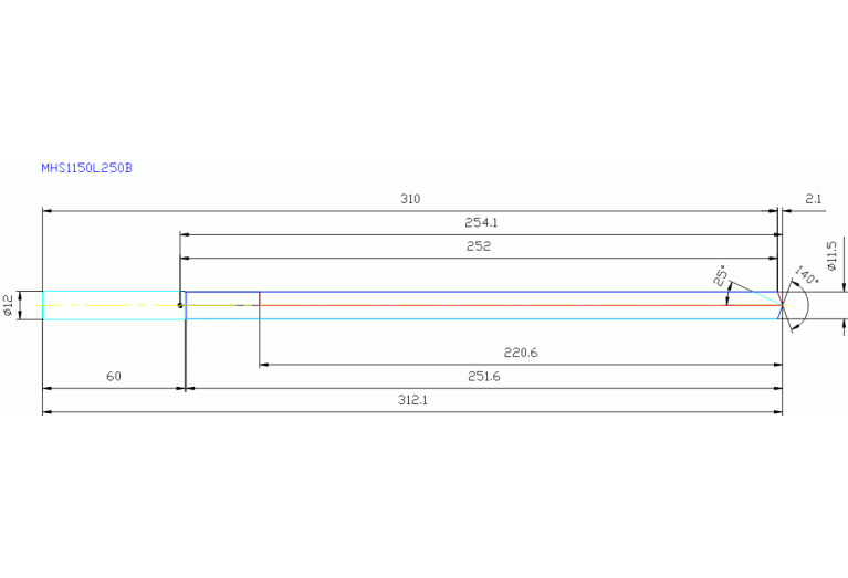MHS1150L250B VP15TF