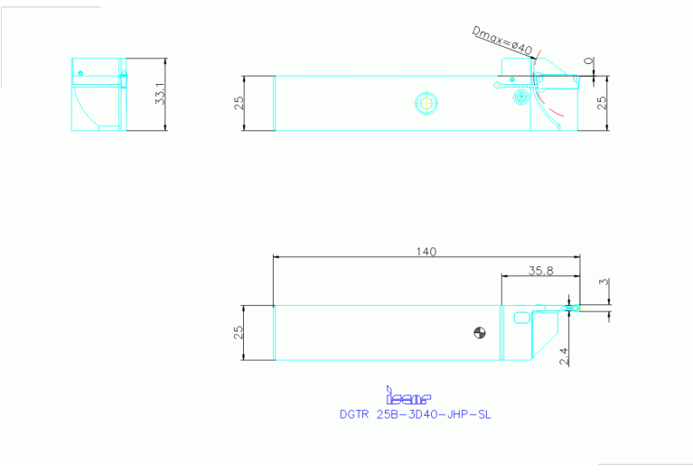 DGTR 25B-3D40-JHP-SL