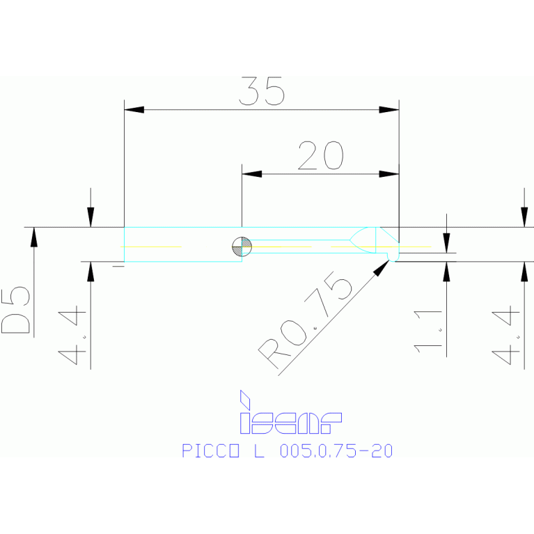 PICCO L 005.0.75-20 IC228
