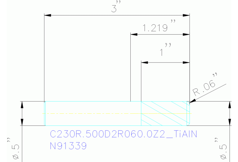 C230R.500D2R060.0Z2 TIALN