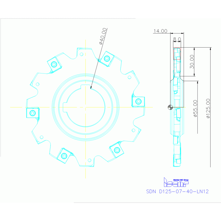 SDN D125-07-40-LN12