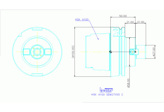 HSK A100 SEM27X50C