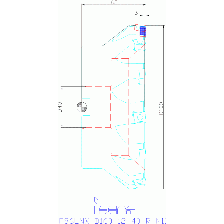 F86LNX D160-12-40-R-N11