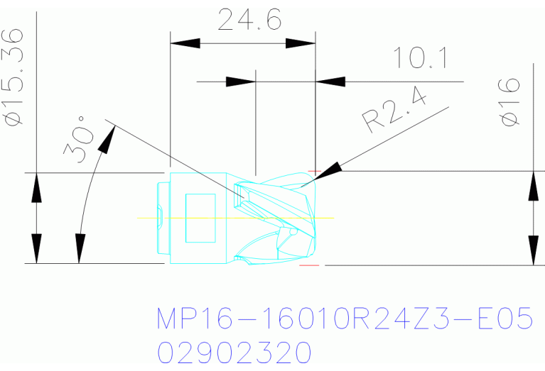 MP16-16010R24Z3-E05 F40M