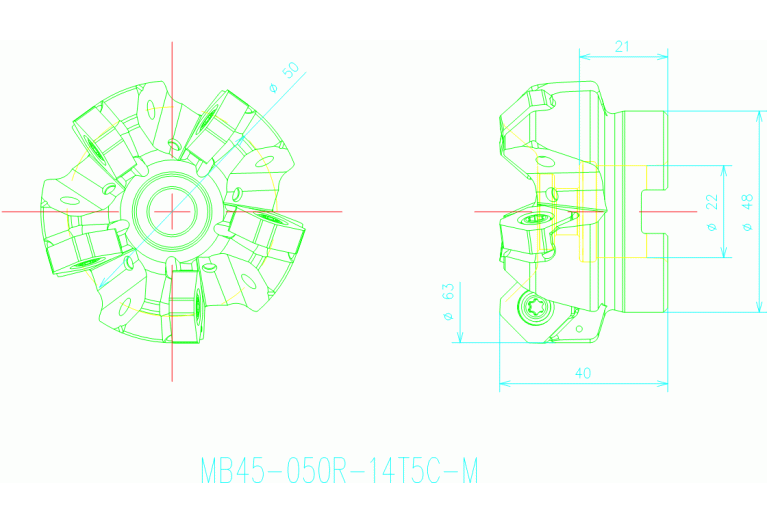 MB45-050R-14T5C-M