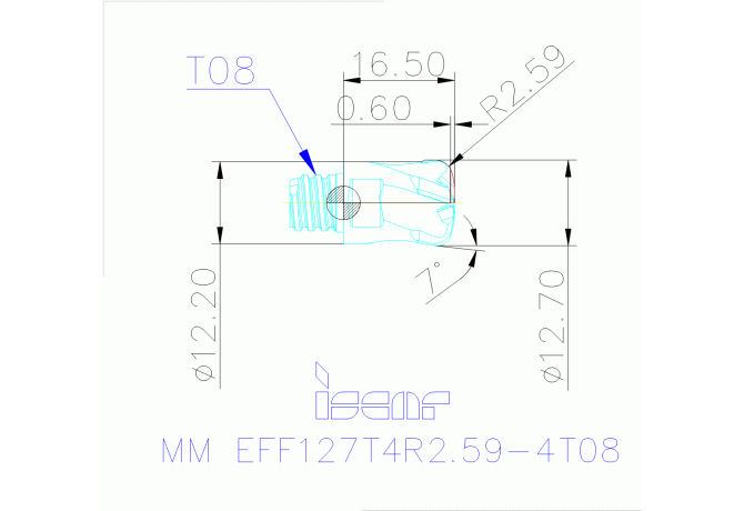 MM EFF127T4R2.59-4T08 IC903