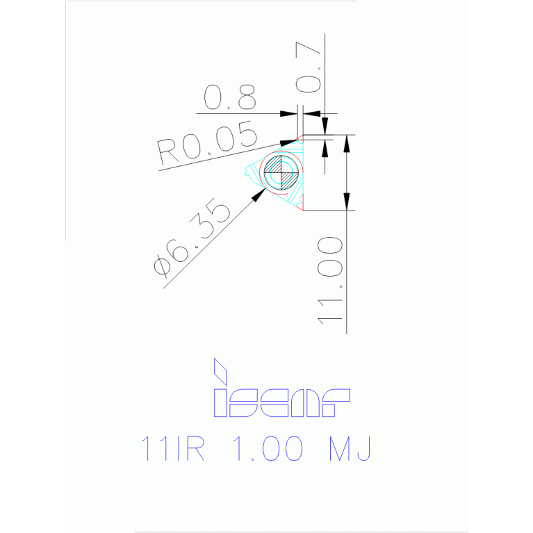 11IR 1.00 MJ IC908