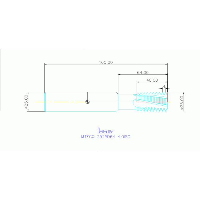 MTECQ 2525D64 4.0ISO IC908