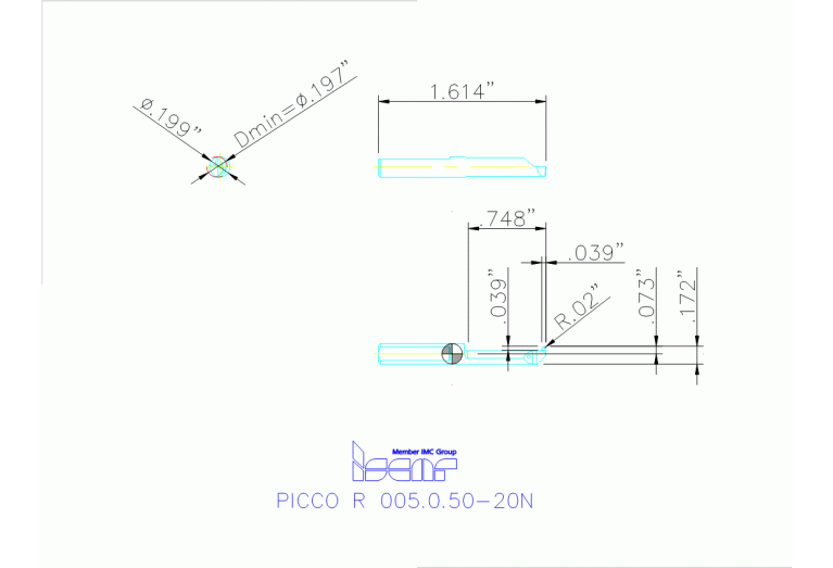 PICCO R 005.0.50-20N IC908