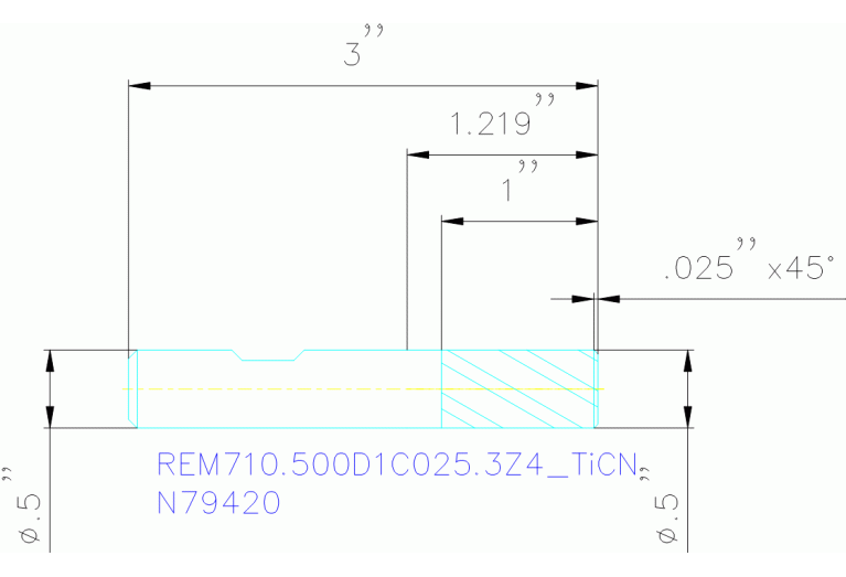REM710.500D1C025.3Z4 TICN