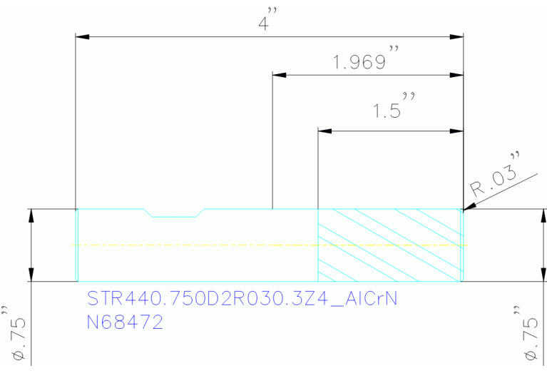 STR440.750D2R030.3Z4 ALCRN