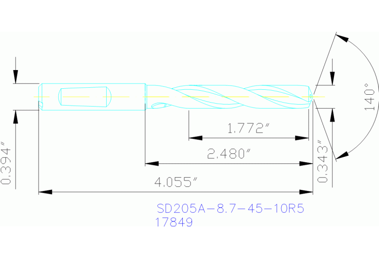 SD205A-8.7-45-10R5
