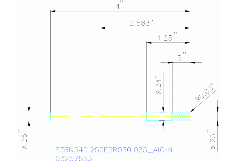 STRN540.250E5R030.0Z5 ALCRN
