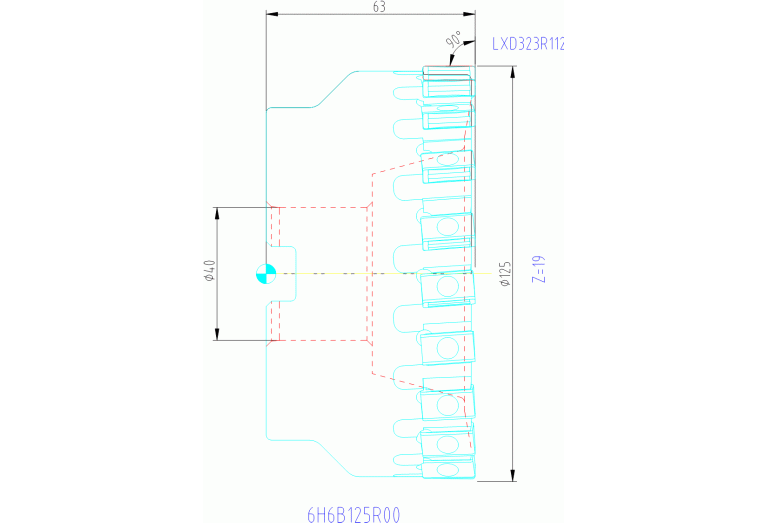 6H6B125R00