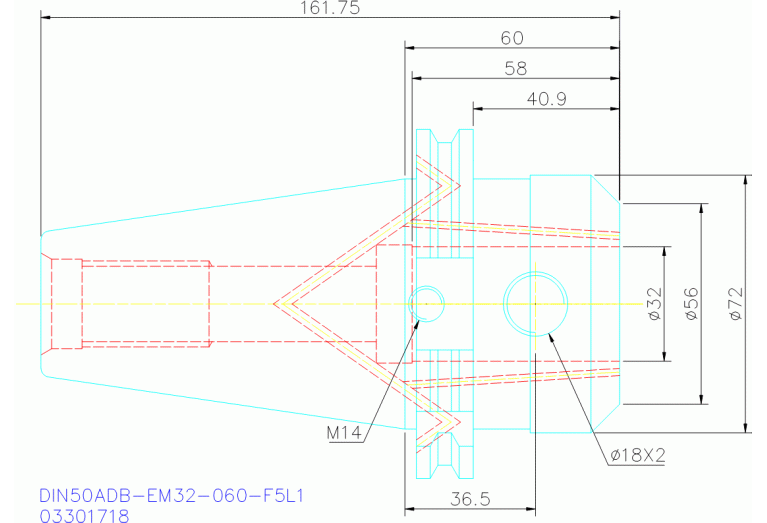 DIN50ADB-EM32-060-F5L1