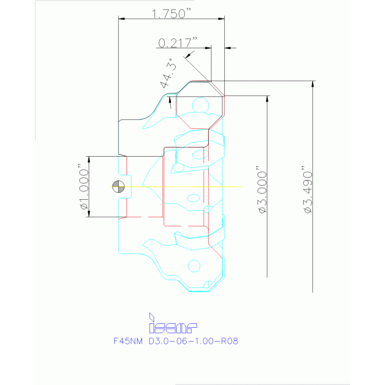 F45NM D3.0-06-1.00-R08