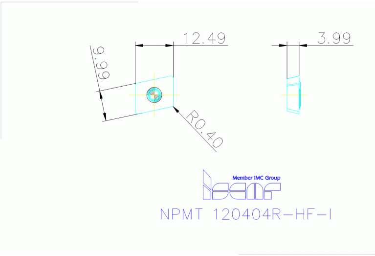NPMT 120404R-HF-I IC908