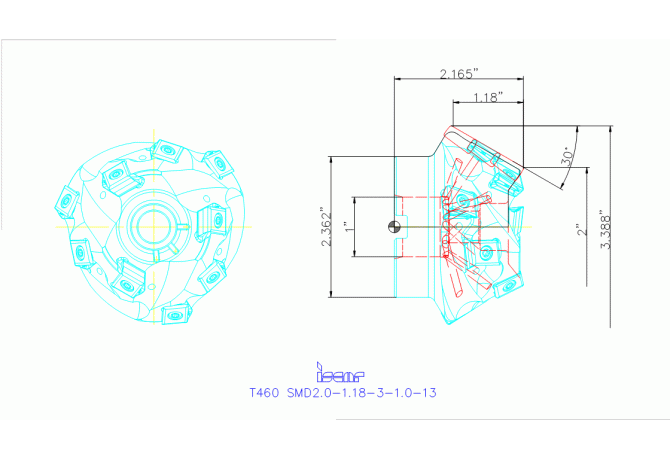 T460 SMD2.0-1.18-3-1.0-13