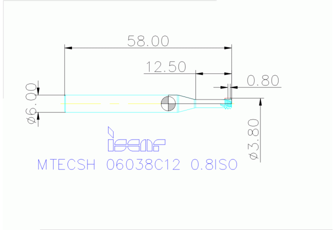 MTECSH 06038C12 0.8ISO IC903