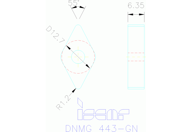 DNMG 150612-GN IC5005
