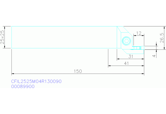CFIL2525M04R130090