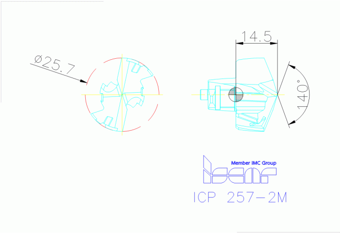ICP 257-2M IC908