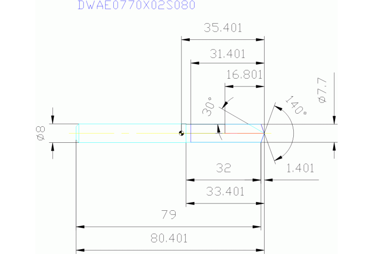 DWAE0770X02S080 DP102A