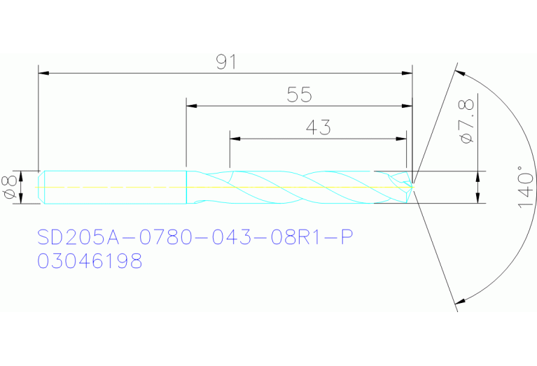SD205A-0780-043-08R1-P