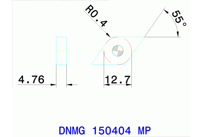 DNMG 150404 MP TT9225