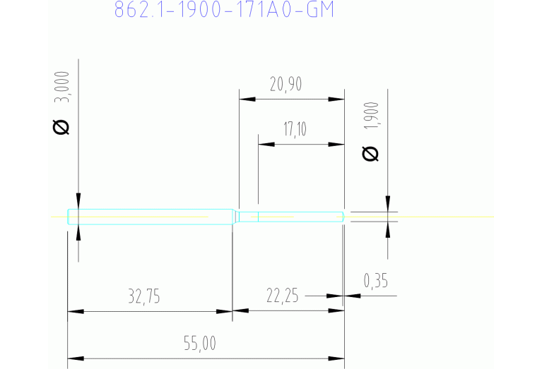 862.1-1900-171A0-GM X2BL