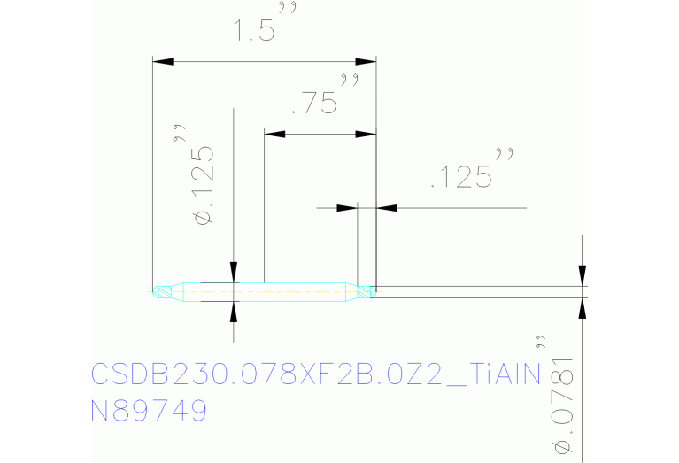 CSDB230.078XF2B.0Z2 TIALN
