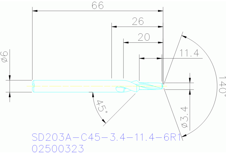 SD203A-C45-3.4-11.4-6R1