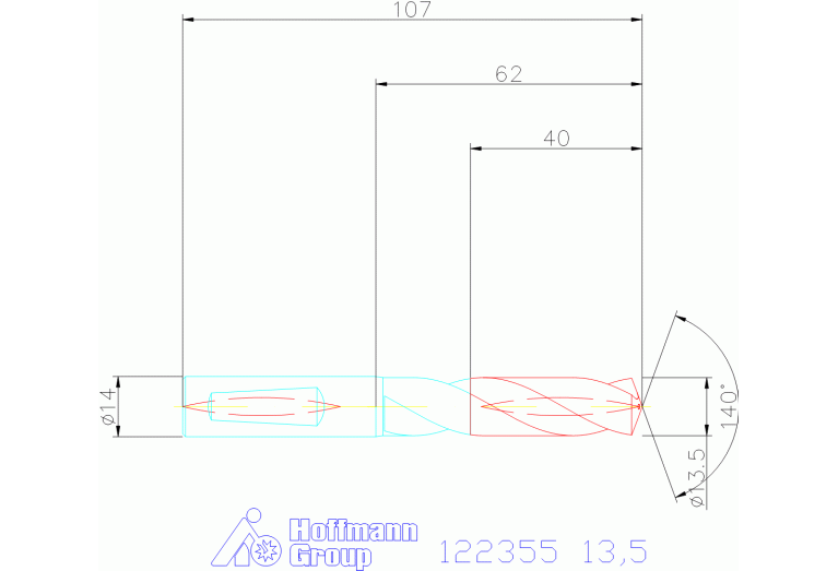 122355 13,5
